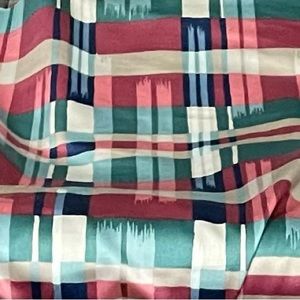 Beautiful Multicolored Washable Fabric 60 feet wide approx 20 yards. New, no tag